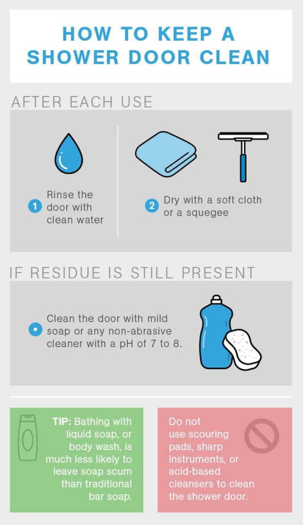 How to clean shower door using 'household items' - 'Best way to